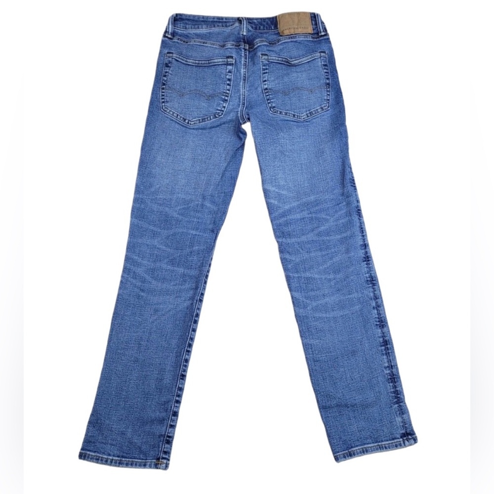 American Eagle Men’s Jeans - Slim Straight - 28x28 - Medium Indigo Wash